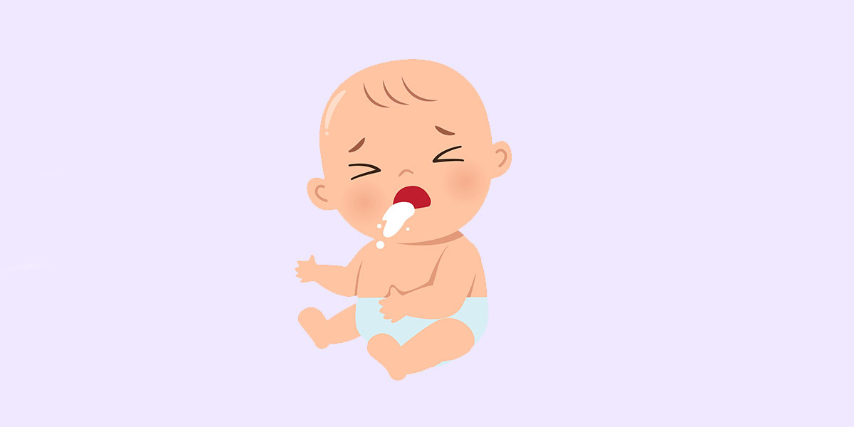 علائم و درمان رفلاکس نوزاد
